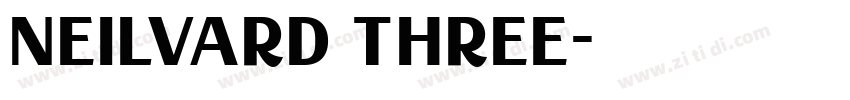 Neilvard Three字体转换 Neilvard Three字体转换